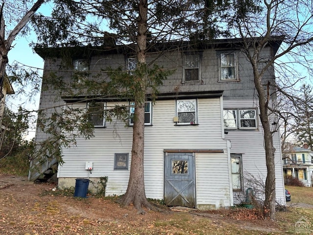 view of rear view of house