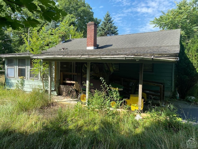 view of back of house