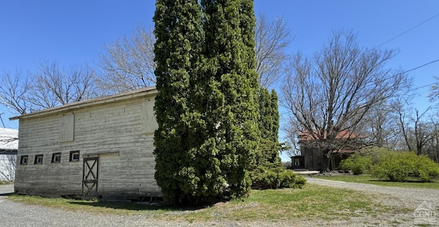 view of home's exterior