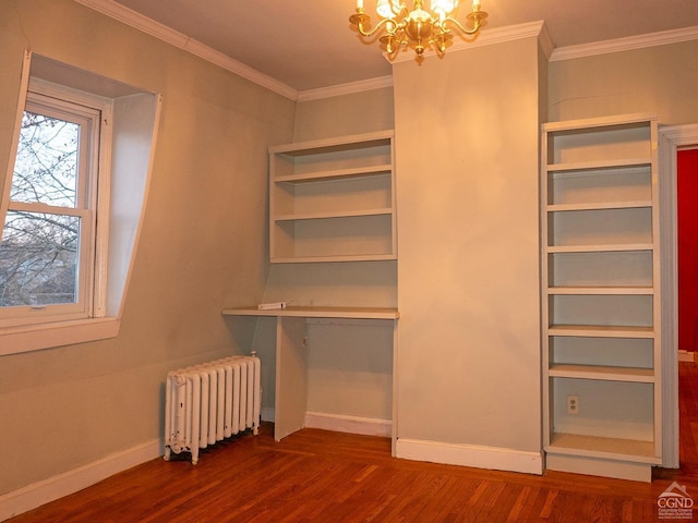 517519 Washington St, Hudson, NY 12534 - interior space with radiator heating unit
