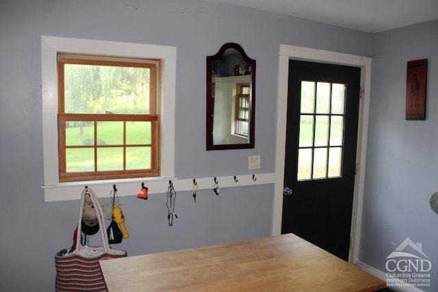 view of mudroom