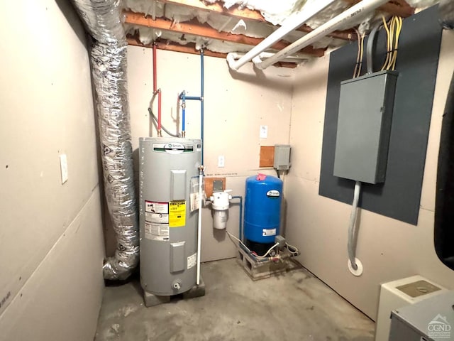 utilities with electric water heater