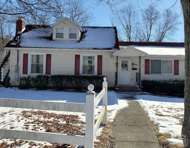 view of front of house