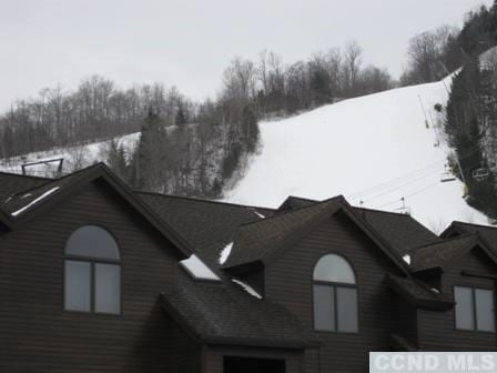 view of snow covered exterior