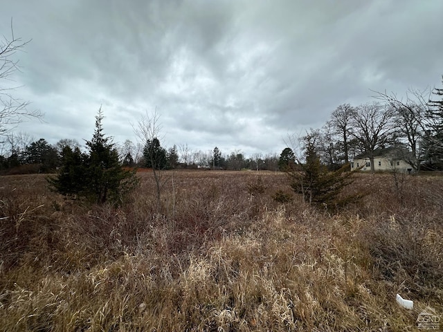 view of landscape featuring a rural view