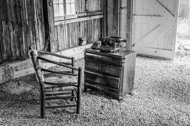 interior details with wood walls