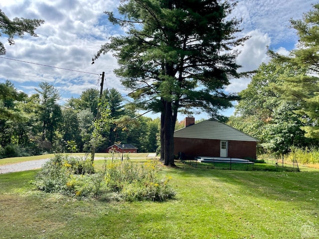 view of yard