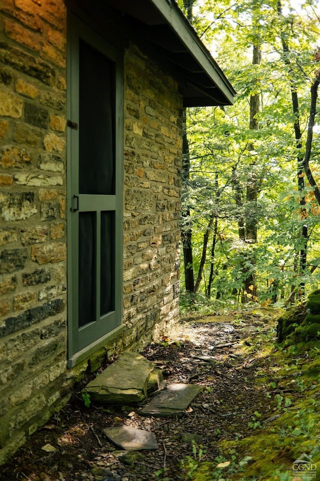 view of property exterior