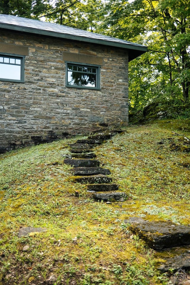 view of side of property