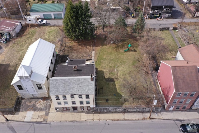drone / aerial view