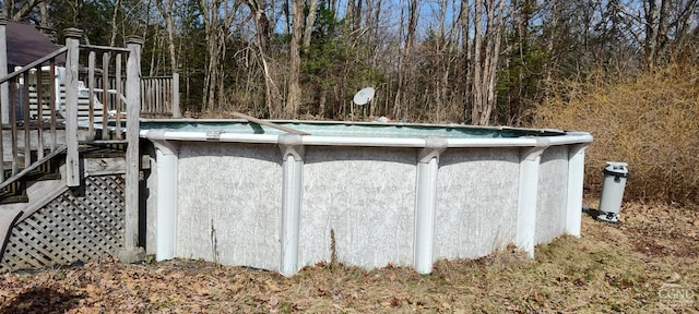 view of pool