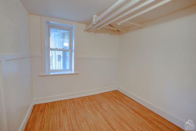 interior space featuring hardwood / wood-style flooring