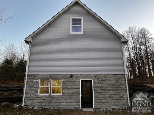 view of rear view of property