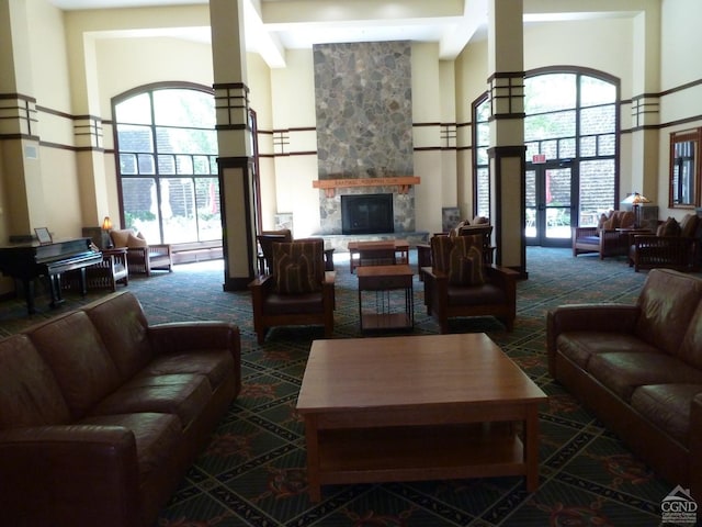 view of common area