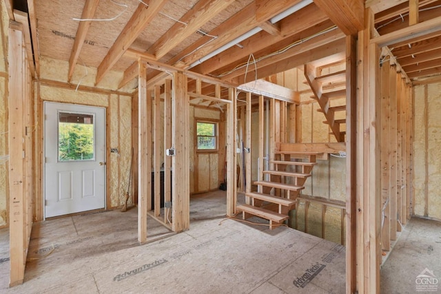 miscellaneous room with plenty of natural light