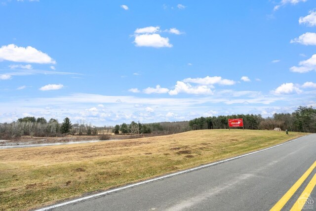 view of road