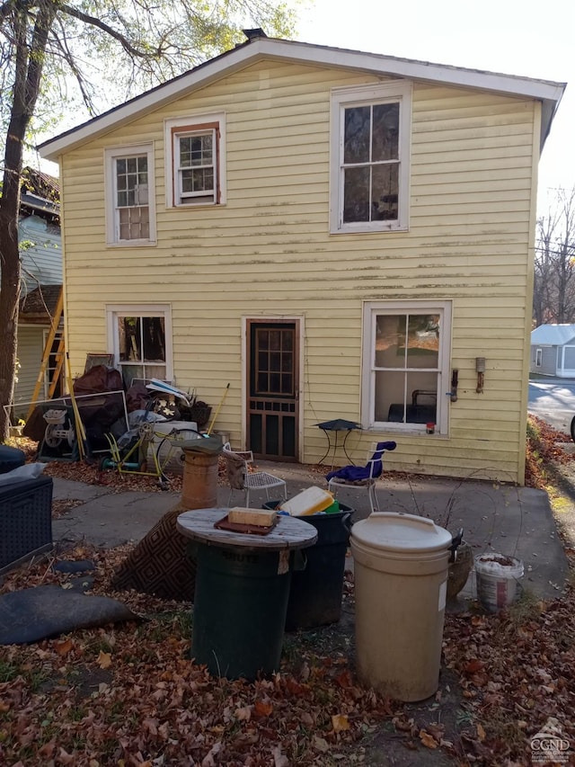 view of rear view of house