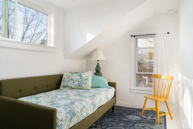 sitting room featuring baseboards