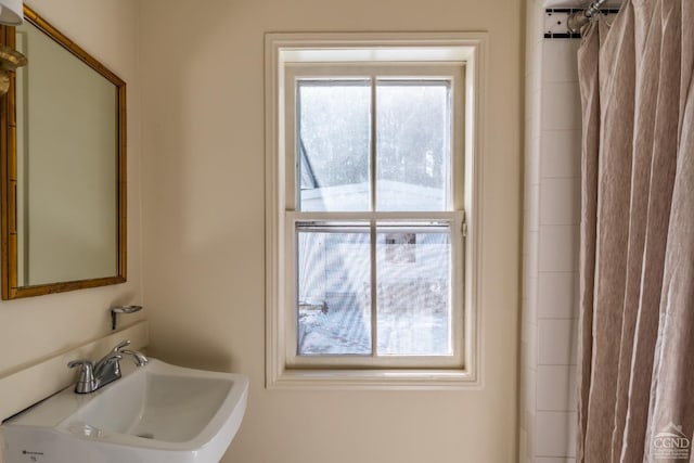 bathroom with sink