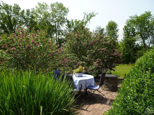 view of patio