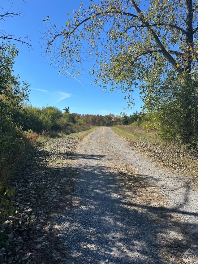 view of road