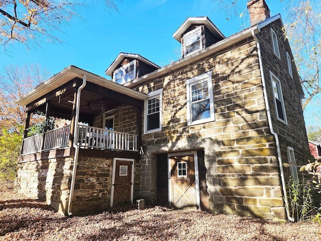 view of front of house