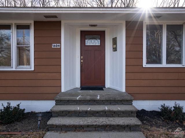 view of property entrance