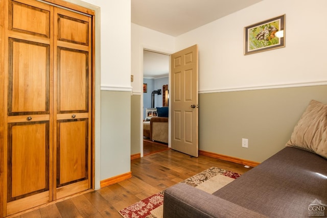 interior space featuring light hardwood / wood-style flooring