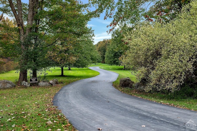 view of road