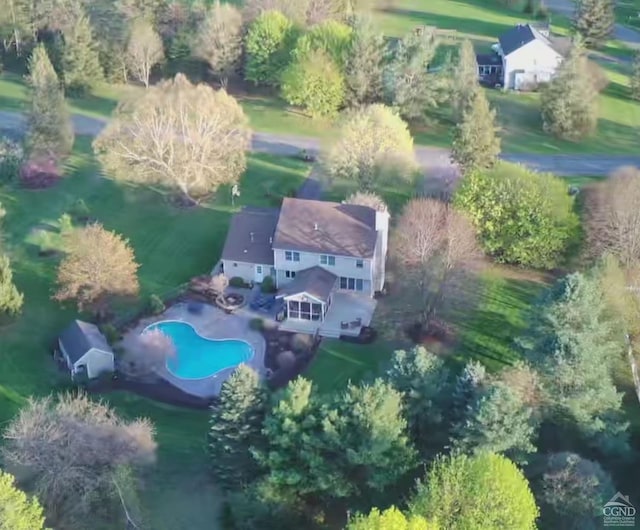 bird's eye view