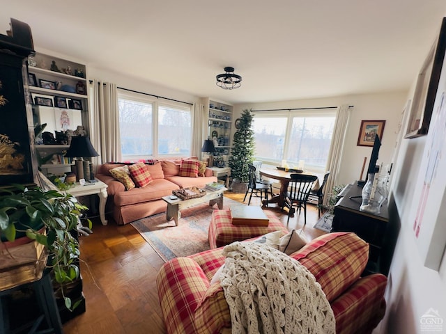 view of living room