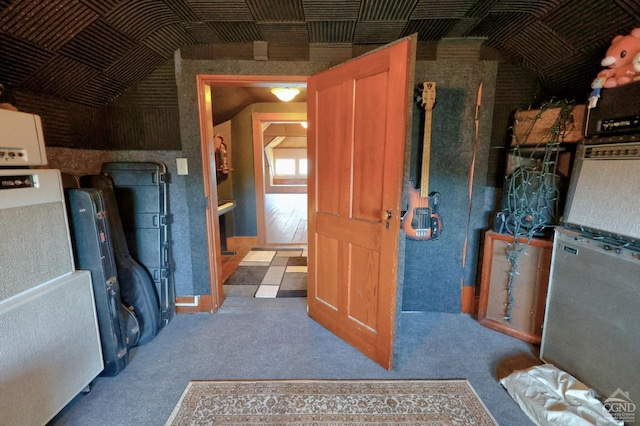 view of storage room