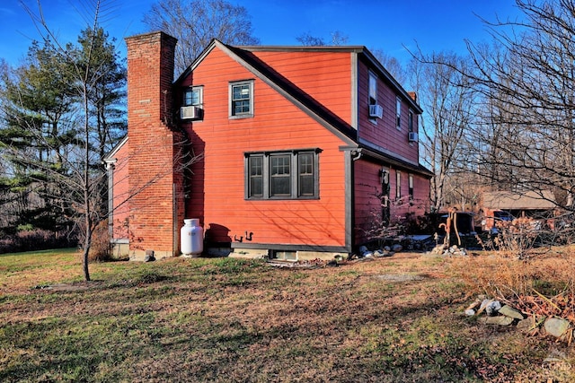 view of side of property