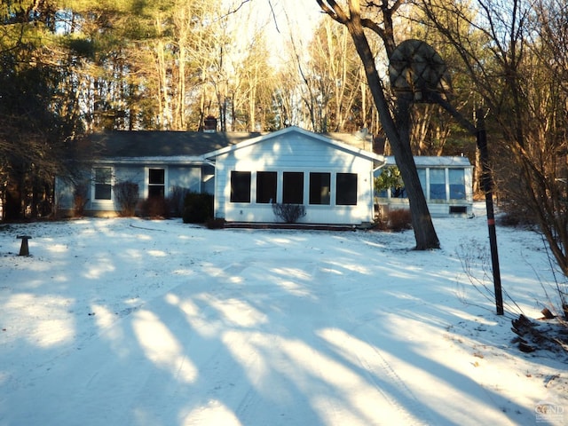 view of ranch-style house