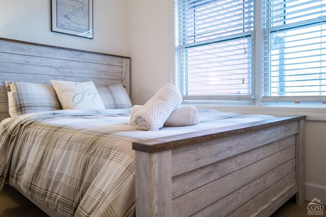 bedroom featuring multiple windows