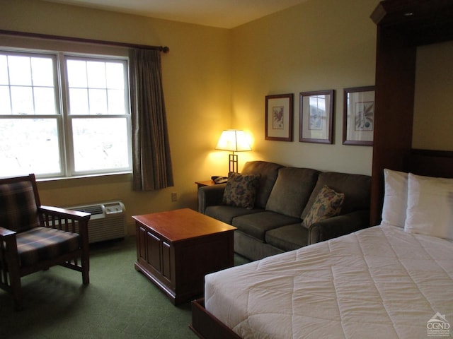 bedroom featuring carpet floors