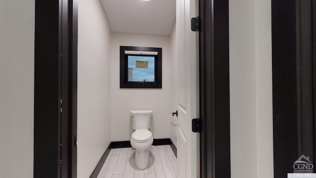 bathroom with toilet