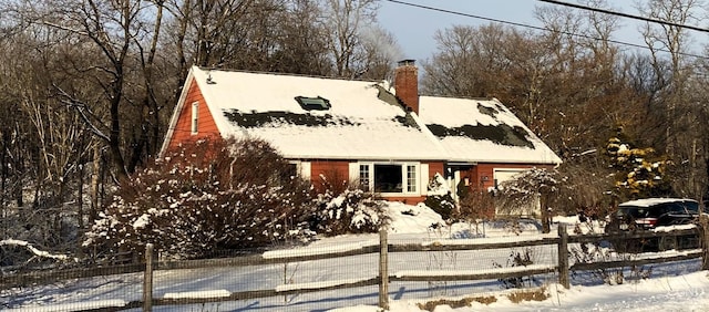 view of front of house