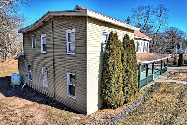 view of property exterior