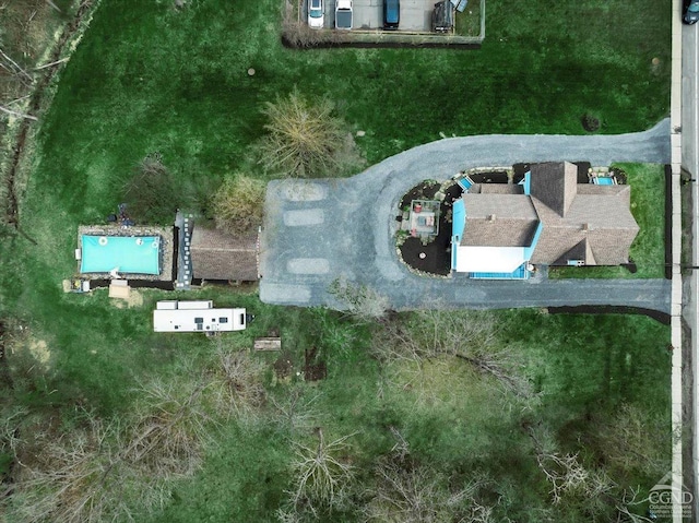 drone / aerial view