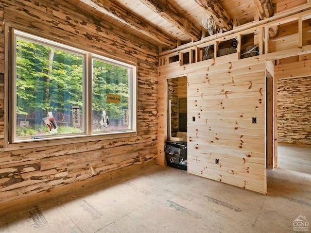 view of empty room