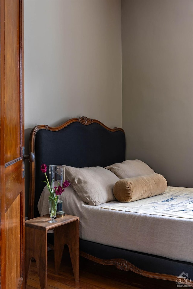 496 Clinton St, Hudson, NY 12534 - bedroom with wood finished floors