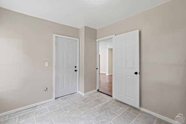 view of unfurnished bedroom