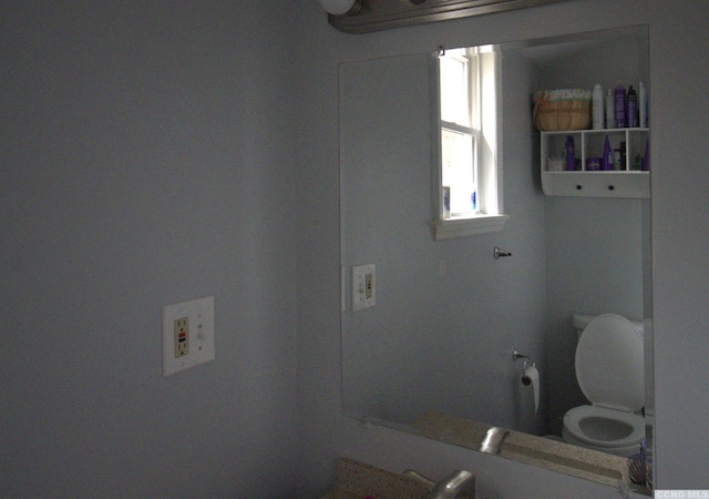 bathroom with toilet