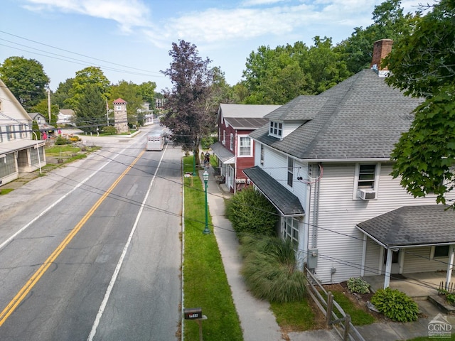 view of road