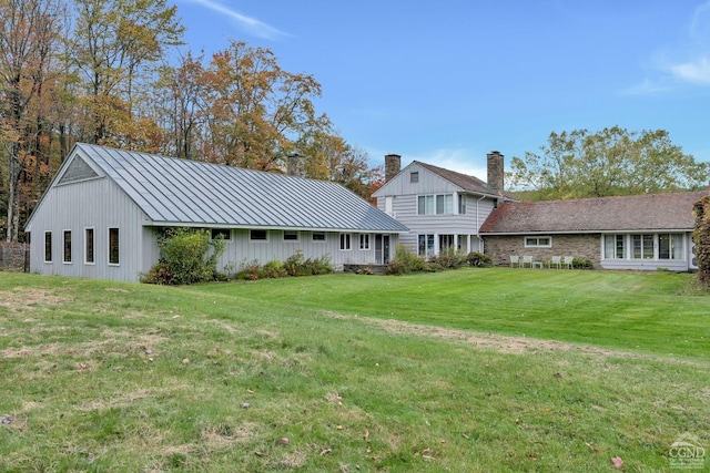 105 Gaf Lake Rd, Sanford, NY 13865 - back of house featuring a yard