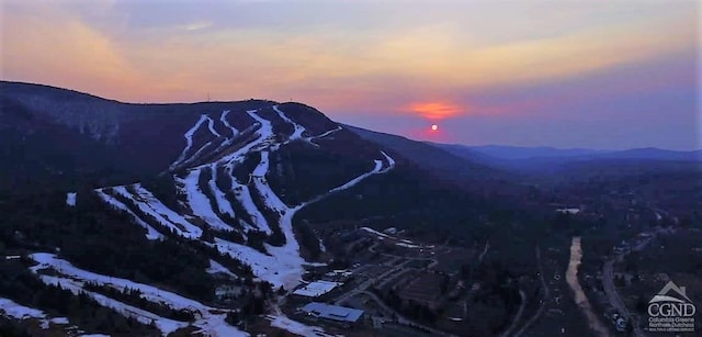 view of mountain feature