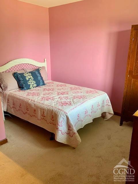 bedroom with carpet flooring