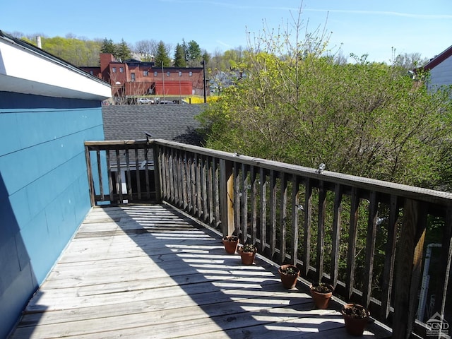 view of deck