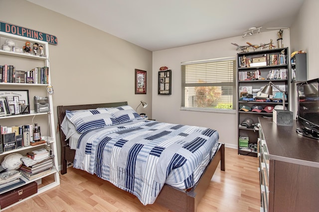 3961 NW 27th Ave, Boca Raton, FL 33434 - bedroom with light wood finished floors